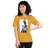 FLCL Haruko Haruhara Vespa Short-Sleeve Unisex T-Shirt - Geeks Pride