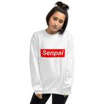 Senpai Red Box Unisex Sweatshirt - Geeks Pride