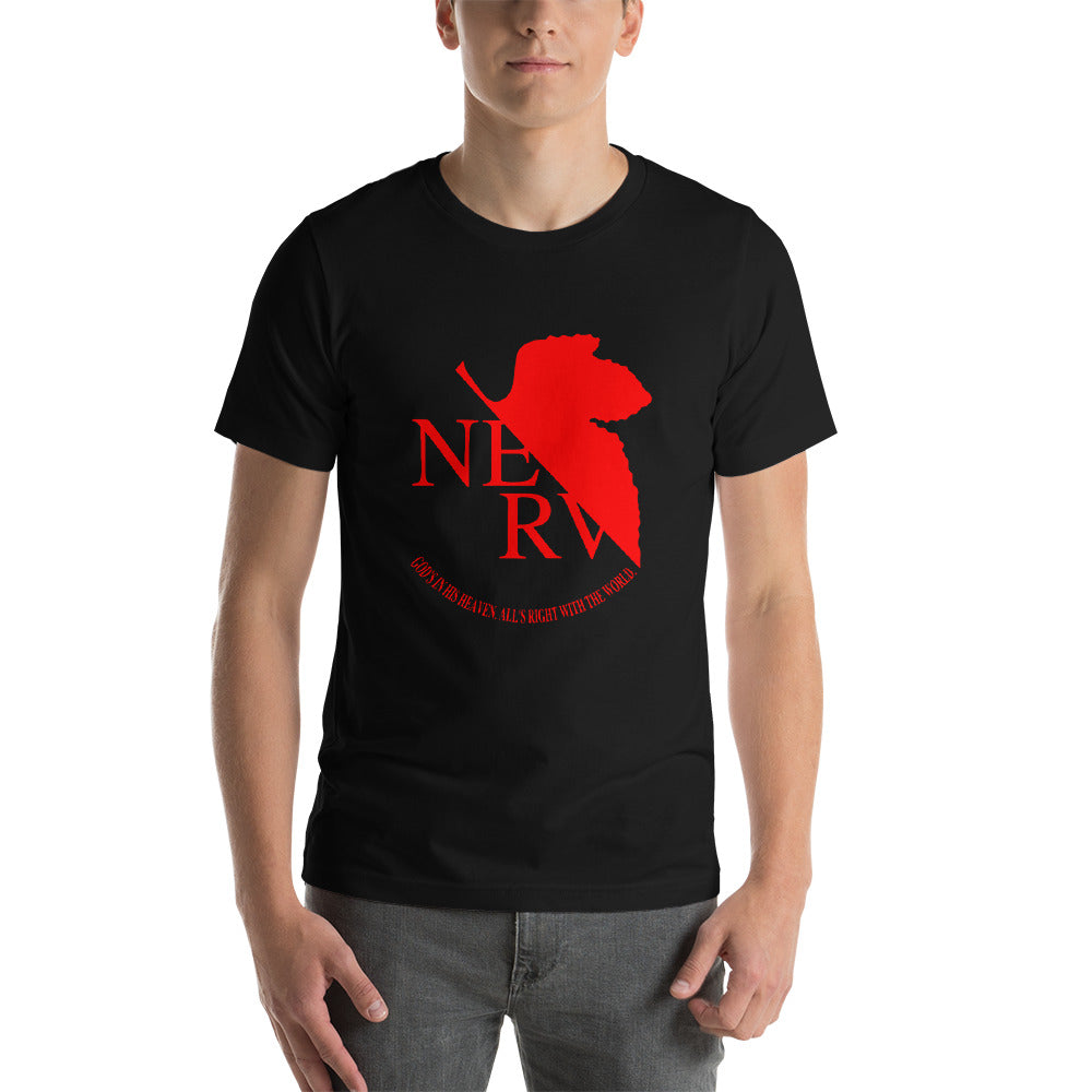 NERV God's in His Heaven. All's Right With the World. Short-Sleeve Uni ...