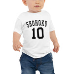 Shohoku 10 Sakuragi Hanamichi Slam Dunk Baby Jersey Short Sleeve Tee - Geeks Pride
