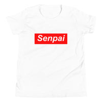 Senpai Red Box Youth Short Sleeve T-Shirt - Geeks Pride