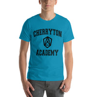 Cherryton Academy Black Ink Short-Sleeve Unisex T-Shirt - Geeks Pride