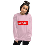 Senpai Red Box Unisex Sweatshirt - Geeks Pride