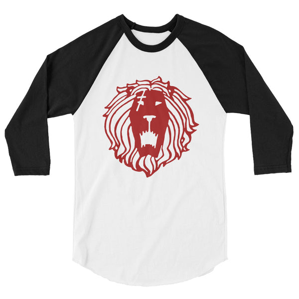 Escanor Lion's Sin of Pride Symbol 3/4 sleeve raglan shirt - Geeks Pride