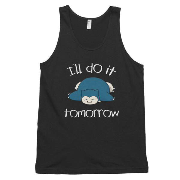 I'll Do It Tomorrow Snorlax Classic tank top (unisex) - Geeks Pride