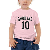 Shohoku 10 Sakuragi Hanamichi Slam Dunk Toddler Short Sleeve Tee - Geeks Pride