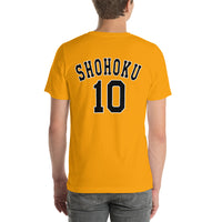 Shohoku 10 Sakuragi Hanamichi Slam Dunk Back Only Short-Sleeve Unisex T-Shirt - Geeks Pride