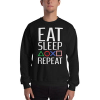 Eat Sleep PS Repeat Unisex Sweatshirt - Geeks Pride