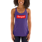 Senpai Red Box Women's Racerback Tank - Geeks Pride