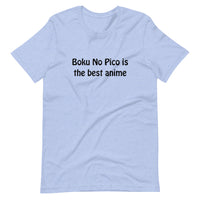 Boku No Pico Is The best anime Black ink Short-Sleeve Unisex T-Shirt