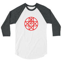 Blood Rune Fullmetal Alchemist 3/4 sleeve raglan shirt - Geeks Pride