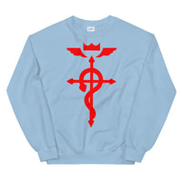 State Alchemist Red Fullmetal Alchemist Unisex Sweatshirt - Geeks Pride