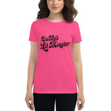 Daddy's Lil Monster Women's short sleeve t-shirt - Geeks Pride