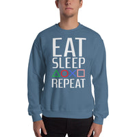 Eat Sleep PS Repeat Unisex Sweatshirt - Geeks Pride