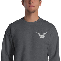 Sunset Ravens Embroidery Unisex Sweatshirt - Geeks Pride