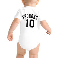 Shohoku 10 Sakuragi Hanamichi Slam Dunk Back Only Baby Jersey One Piece Onesie - Geeks Pride