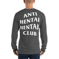 Anti Hentai Hentai Club Long sleeve t-shirt - Geeks Pride