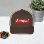 Senpai Red Box Trucker Cap - Geeks Pride