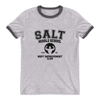 Salt Middle School Body Improvement Club Ringer T-Shirt - Geeks Pride