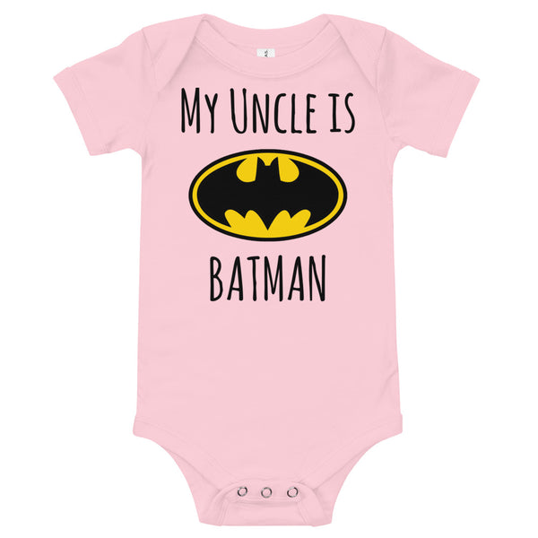 My Uncle Is Batman B Baby Jersey One Piece Onesie - Geeks Pride