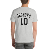 Shohoku 10 Sakuragi Hanamichi Slam Dunk Back Only Short-Sleeve Unisex T-Shirt - Geeks Pride