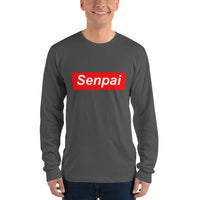 Senpai Red Box Long sleeve t-shirt - Geeks Pride