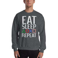Eat Sleep PS Repeat Unisex Sweatshirt - Geeks Pride