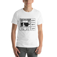 Ray, Emma, Norman The Promised Neverland Short-Sleeve Unisex T-Shirt - Geeks Pride