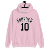 Shohoku 10 Sakuragi Hanamichi Slam Dunk Unisex Pullover Hoodie - Geeks Pride
