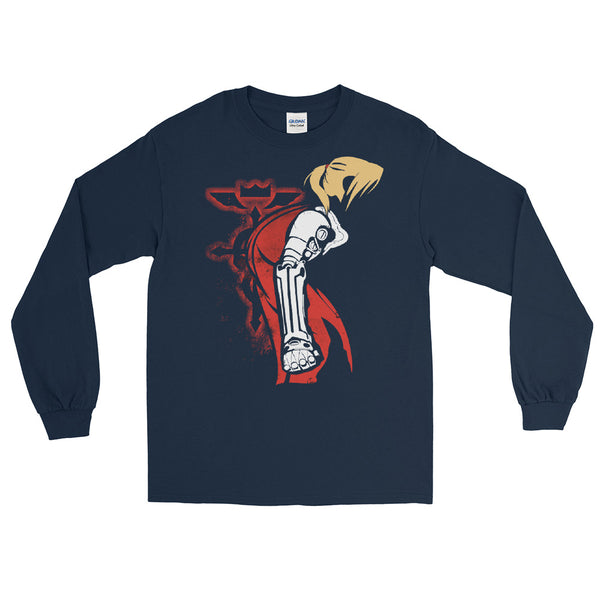 Edward Elric Art Fullmetal Alchemist Men's Long Sleeve Shirt