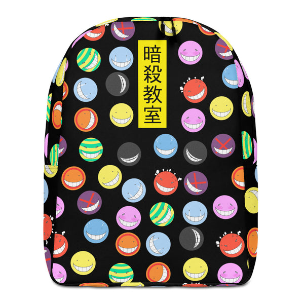 Koro Sensei Pattern Ansatsu Kyoushitsu Minimalist Backpack - Geeks Pride