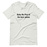 Boku No Pico Is The best anime Black ink Short-Sleeve Unisex T-Shirt