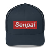 Senpai Red Box Trucker Cap - Geeks Pride