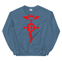 State Alchemist Red Fullmetal Alchemist Unisex Sweatshirt - Geeks Pride