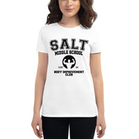 Salt Middle School Body Improvement Club Women's short sleeve t-shirt - Geeks Pride