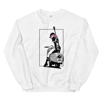 FLCL Haruko Haruhara Vespa Unisex Sweatshirt - Geeks Pride