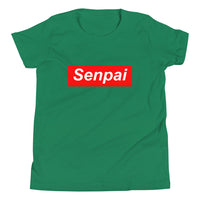 Senpai Red Box Youth Short Sleeve T-Shirt - Geeks Pride