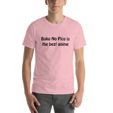 Boku No Pico Is The best anime Black ink Short-Sleeve Unisex T-Shirt