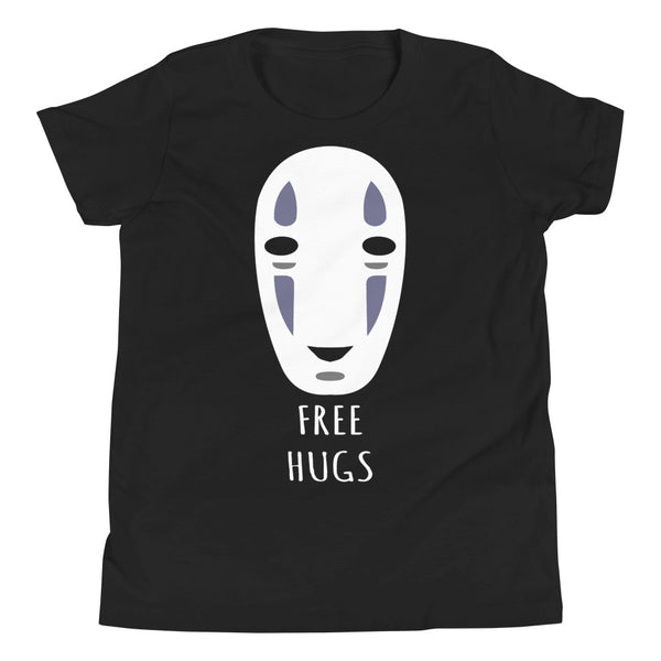 No Face Free Hugs Youth Short Sleeve T-Shirt - Geeks Pride