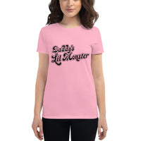 Daddy's Lil Monster Women's short sleeve t-shirt - Geeks Pride