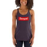 Senpai Red Box Women's Racerback Tank - Geeks Pride