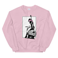 FLCL Haruko Haruhara Vespa Unisex Sweatshirt - Geeks Pride