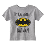 My Grandad Is Batman Toddler T-shirt Tee