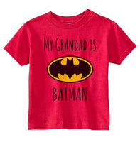 My Grandad Is Batman Toddler T-shirt Tee