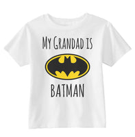 My Grandad Is Batman Toddler T-shirt Tee