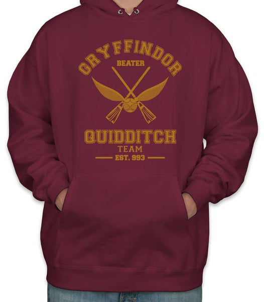 Old Gryffindor Quidditch Team Beater Pullover Hoodie