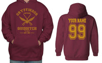 Customize - OLD Gryffindor Quidditch Team Captain Pullover Hoodie