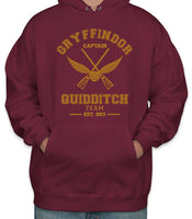 Old Gryffindor Quidditch Team Captain Pullover Hoodie