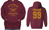 Customize - OLD Gryffindor Quidditch Team Chaser Pullover Hoodie