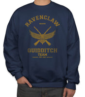 Customize - Old Ravenclaw Quidditch Team Beater Yellow Ink Sweatshirt